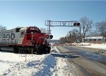 SOO 4419 approaching County Highway CV